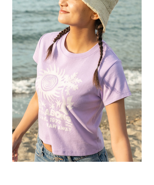 【OUTLET】BILLABONG レディース GRAPHIC BABY FIT TEE Tシャツ 【BABY FIT】【2025年春夏モデル】
