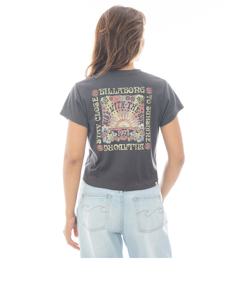 【OUTLET】BILLABONG レディース GRAPHIC BABY FIT TEE Tシャツ 【BABY FIT】【2025年春夏モデル】
