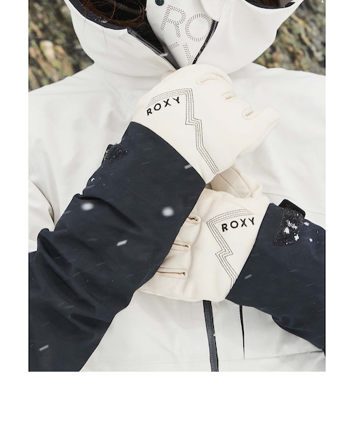 【ROXY ロキシー 公式通販】ロキシー（ROXY）【OUTLET】Roxy EASTSTORM LEATHER GLOVES スノーグローブ