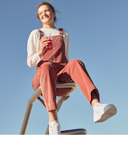 【OUTLET】Roxy キッズ HEAR YOU CALLING コーデュロイ サロペット (100-150cm)
