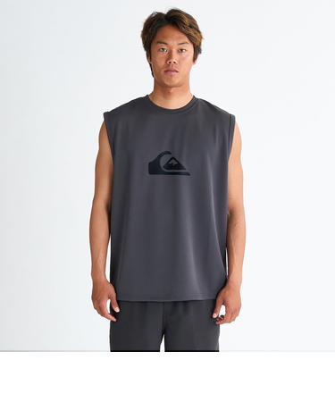 【OUTLET】Quiksilver COMP LOGO SLY メンズ サーフTシャツ ラッシュガード ノースリーブ タンクトップ