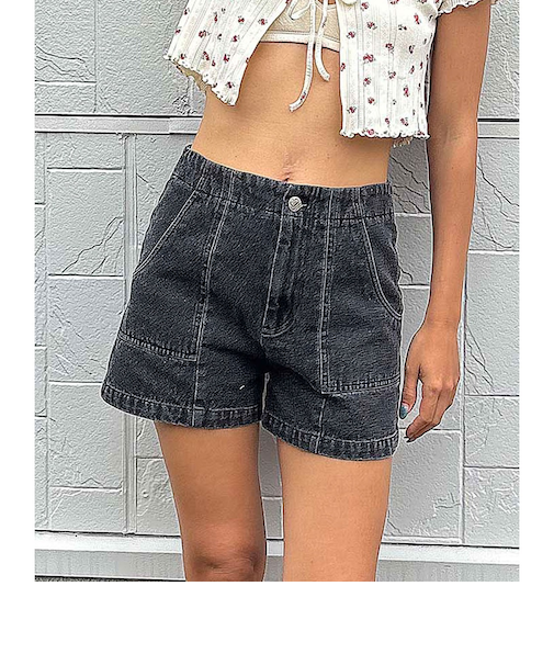 【OUTLET】Roxy FAVORITE ウィメンズ デニムショートパンツ <2025 RETRO SURF COLLECTION>