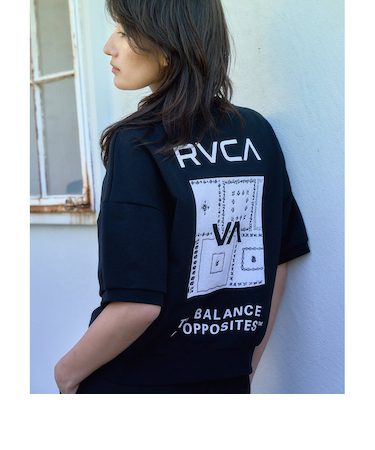 【OUTLET】RVCA レディース BANDANA VA BOX SWEAT SS トレーナー 【2025年春夏モデル】