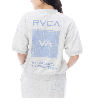 【OUTLET】RVCA レディース BANDANA VA BOX SWEAT SS トレーナー 【2025年春夏モデル】