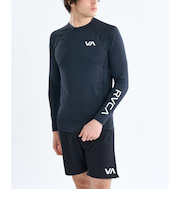【OUTLET】RVCA SPORT メンズ 【VA SPORT】 RVCA LS RASHGUARD 長袖ラッシュガード 【2025年春夏モデル】