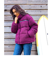 【OUTLET】BILLABONG レディース SHERPA PUFFER JACKET ジャケット MQM0 【2024年秋冬モデル】
