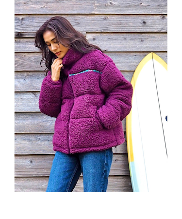 【OUTLET】BILLABONG レディース SHERPA PUFFER JACKET ジャケット MQM0 【2024年秋冬モデル】