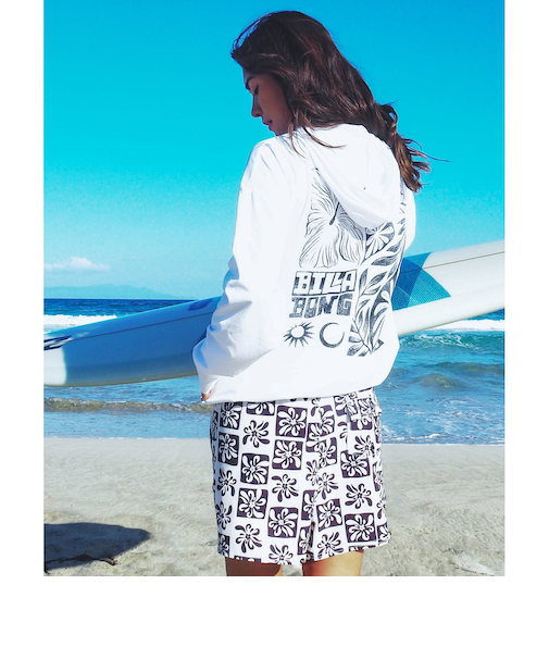 【OUTLET】BILLABONG レディース MORFY ZIP UP HOODED RASHGUARD ジップラッシュガード 【2025年夏モデル】