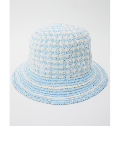 【OUTLET】BILLABONG レディース BLOCK CHECK CHENILLE ハット BFW0 【2024年秋冬モデル】