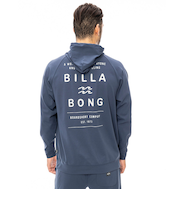【OUTLET】BILLABONG メンズ WARM SOFTTY PARKA ラッシュガード NVY 【2024年秋冬モデル】