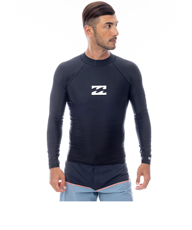 【OUTLET】BILLABONG メンズ HI NECK LS 長袖ラッシュガード 【2025年春夏モデル】