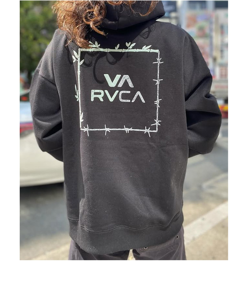 【RVCA ルーカ公式通販】ルーカ （RVCA）【OUTLET】RVCA メンズ BORDERED HD パーカー BLK 【2024年秋冬モデル】