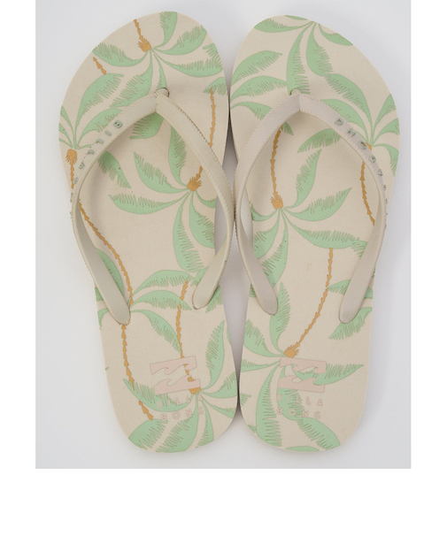 【OUTLET】BILLABONG レディース FLIP FLOPS PRINT ビーチサンダル 【2025年春夏モデル】