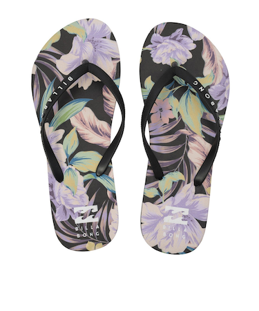 【OUTLET】BILLABONG レディース FLIP FLOPS PRINT ビーチサンダル 【2025年春夏モデル】