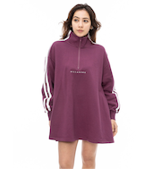 【OUTLET】BILLABONG レディース SLEEVE LINE SWEAT ON ワンピース MQM0 【2024年秋冬モデル】