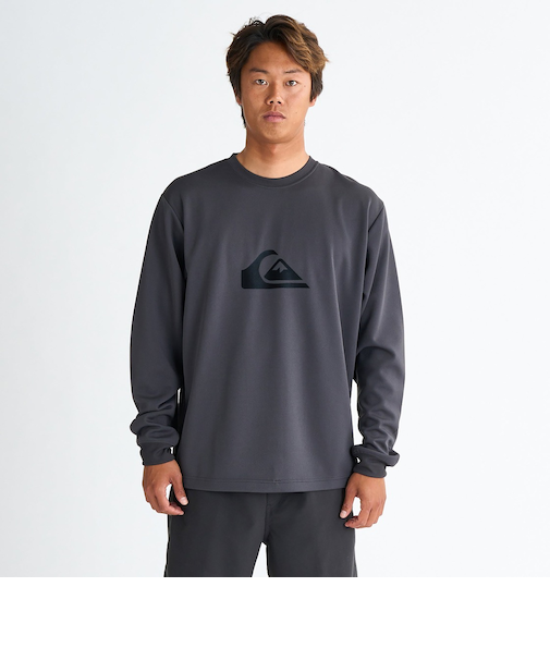 【OUTLET】Quiksilver COMP LOGO LS メンズ サーフTシャツ ラッシュガード