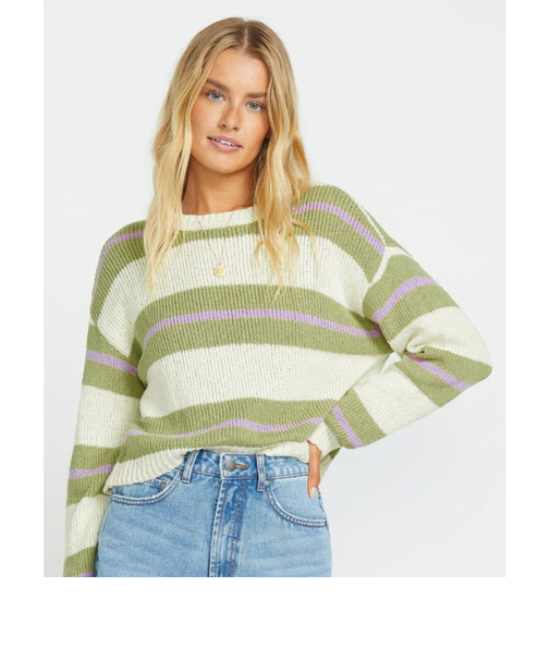 【OUTLET】BILLABONG レディース 【WAVE HAZE】 MAKE IT WAVES SWTR セーター 【2025年春夏モデル】