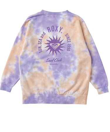 【OUTLET】Roxy MINI ALL YOU NEED IN LIFE キッズ 子供用 長袖Tシャツ タイダイ柄