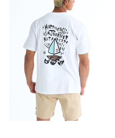 【OUTLET】BILLABONG メンズ 【BB GALLERY】【ZACK BALANG】 JOURNEY Tシャツ 【2025年春夏モデル】