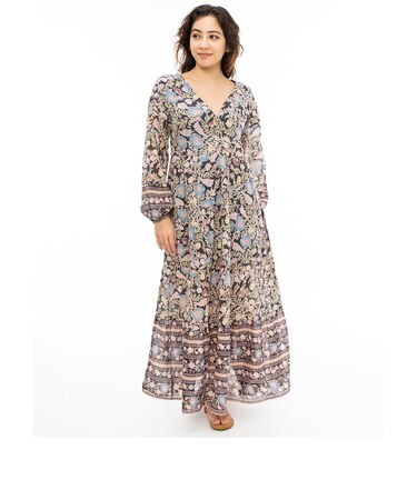 【OUTLET】BILLABONG レディース ADORE YOU MAXI ワンピース BSD 【2024年秋冬モデル】