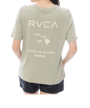 【OUTLET】RVCA レディース STATE OF ALOHA DAILY TEE Tシャツ 【2025年春夏モデル】