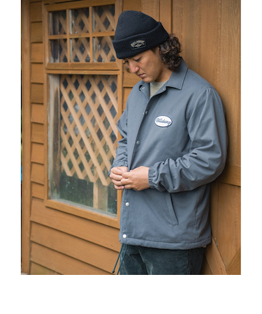 【OUTLET】BILLABONG メンズ COACH JK ジャケット GRY 【2024年秋冬モデル】