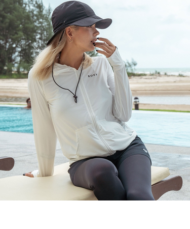 【ROXY ロキシー 公式通販】ロキシー(ROXY)【OUTLET】Roxy AURORA ウィメンズ ラッシュガード 接触冷感 クイックドライ