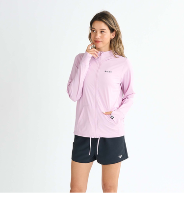 【ROXY ロキシー 公式通販】ロキシー(ROXY)【OUTLET】Roxy AURORA ウィメンズ ラッシュガード 接触冷感 クイックドライ