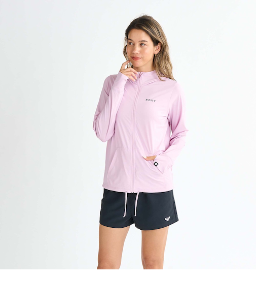 【ROXY ロキシー 公式通販】ロキシー(ROXY)【OUTLET】Roxy AURORA ウィメンズ ラッシュガード 接触冷感 クイックドライ