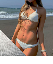 【ROXY ロキシー 公式通販】ロキシー（ROXY）【OUTLET】Roxy JILL EMBOSSED ウィメンズ 水着 ビキニセット