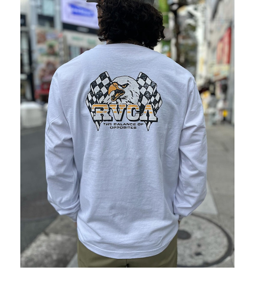 【RVCA ルーカ公式通販】ルーカ (RVCA)【OUTLET】【直営店限定】RVCA メンズ SPEED EAGLE LT ロンT 【2025年春夏モデル】