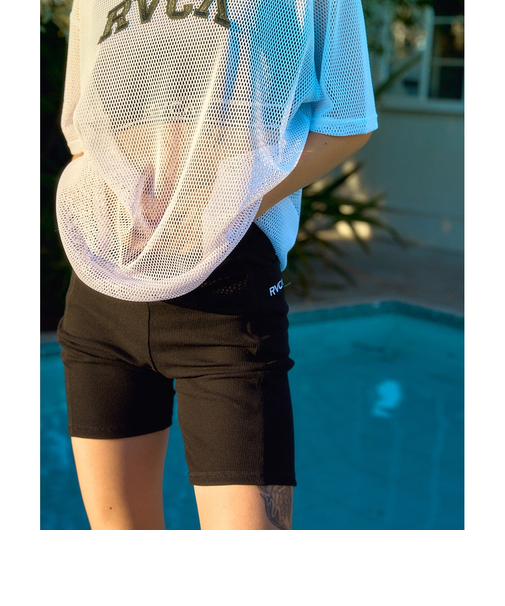 【OUTLET】RVCA レディース RIBBED BIKE SHORTS ショートパンツ 【2025年夏モデル】
