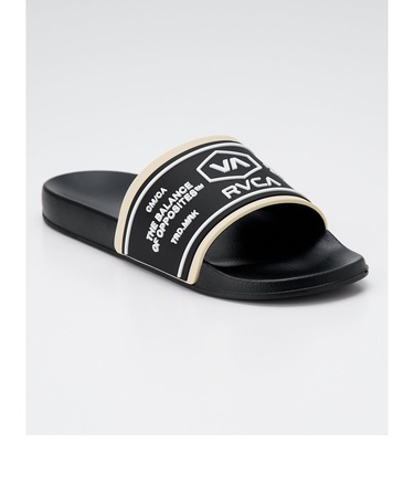 【OUTLET】RVCA レディース CHAINMAIL SHOWER SLIDE ファッションサンダル 【2025年春夏モデル】