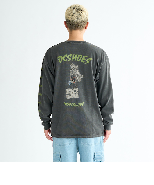 【DC ディーシー公式通販】ディーシー （DC SHOES）【OUTLET】DC Shoes 25 SKATE SKULL LS メンズ Tシャツ ロンT