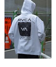 【RVCA ルーカ公式通販】ルーカ （RVCA）【OUTLET】RVCA メンズ BALANCE BOX HD パーカー WHT 【2024年秋冬モデル】