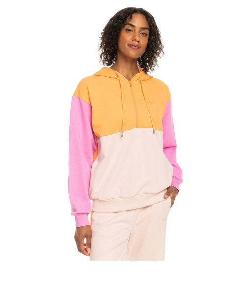 【OUTLET】【直営店限定】Roxy オーガニックコットン パーカー ESSENTIAL ENERGY CBLOCK HOODIE