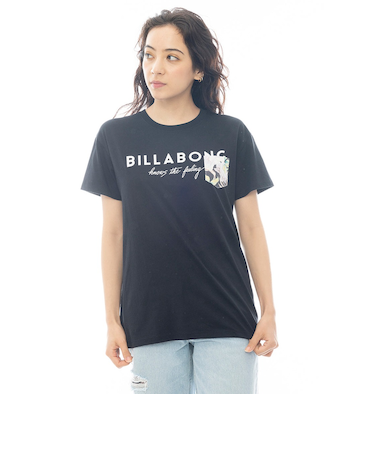 【OUTLET】BILLABONG レディース BOY FIT POCKET TEE Tシャツ 【BOY FIT】【2025年春夏モデル】