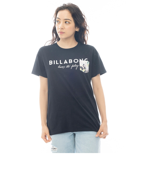 【OUTLET】BILLABONG レディース BOY FIT POCKET TEE Tシャツ 【BOY FIT】【2025年春夏モデル】