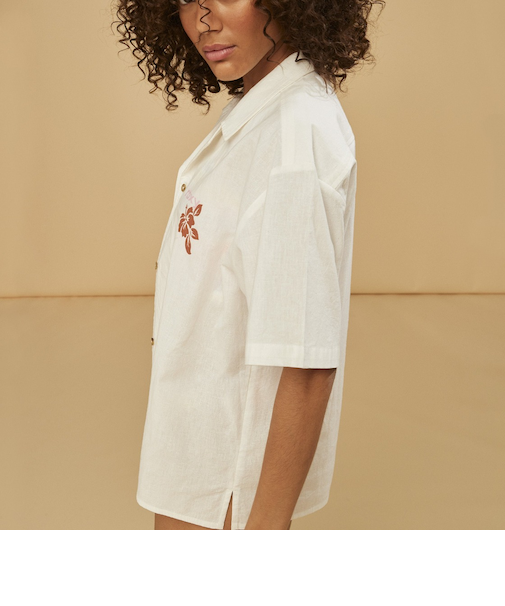 【OUTLET】【ROXY x KATE BOSWORTH】Roxy SURF.KIND.KATE. SHIRT シャツ