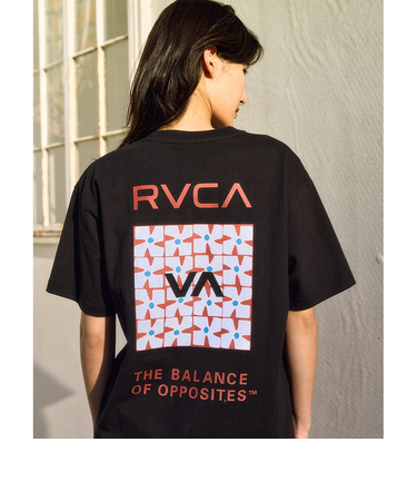【OUTLET】RVCA レディース DAISY VA BOX LOGO LOOSE FIT SS TEE Tシャツ 【2025年春夏モデル】