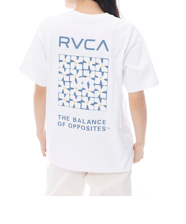 【OUTLET】RVCA レディース DAISY VA BOX LOGO LOOSE FIT SS TEE Tシャツ 【2025年春夏モデル】