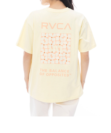 【OUTLET】RVCA レディース DAISY VA BOX LOGO LOOSE FIT SS TEE Tシャツ 【2025年春夏モデル】