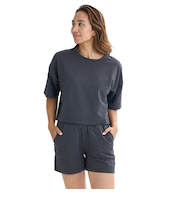 【OUTLET】BILLABONG レディース 【CHILLWEAR】 LIGHT SUCKER セットアップトップス 【2025年夏モデル】