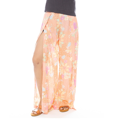 【OUTLET】BILLABONG レディース 【SUN SPELL】 SPLIT SPIRIT ELST PNT ロングパンツ 【2025年春夏モデル】