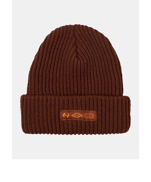 【RVCA ルーカ公式通販】ルーカ （RVCA）【OUTLET】RVCA メンズ STACKED BEANIE ビーニー RDE 【2024年秋冬モデル】