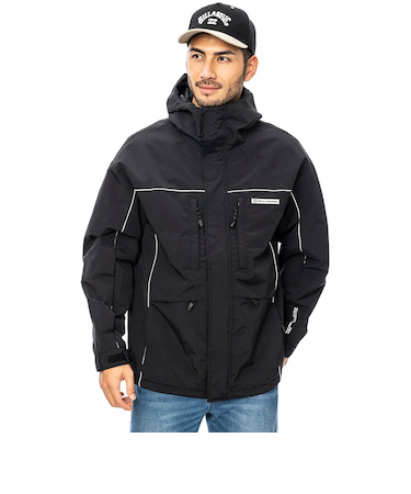 【OUTLET】BILLABONG メンズ CONTACT JACKET ジャケット BLK 【2024年秋冬モデル】