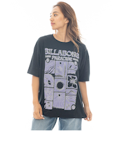 【OUTLET】BILLABONG レディース COTTON LIKE RASH GRAPHIC TEE サーフTシャツ 【2025年春夏モデル】