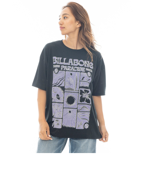 【OUTLET】BILLABONG レディース COTTON LIKE RASH GRAPHIC TEE サーフTシャツ 【2025年春夏モデル】