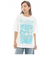 【OUTLET】BILLABONG レディース COTTON LIKE RASH GRAPHIC TEE サーフTシャツ 【2025年春夏モデル】