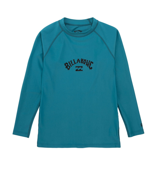 【OUTLET】BILLABONG キッズ HI NECK LS ラッシュガード (90~150) 【2024年春夏モデル】